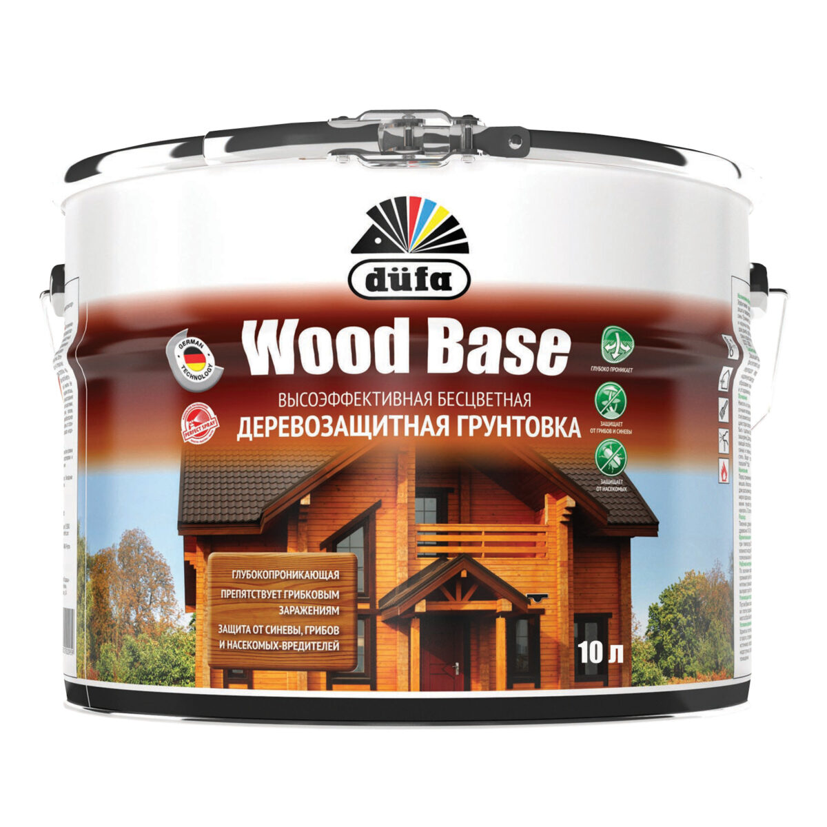 Грунт düfa WOOD BASE с биоцидом бесцветный