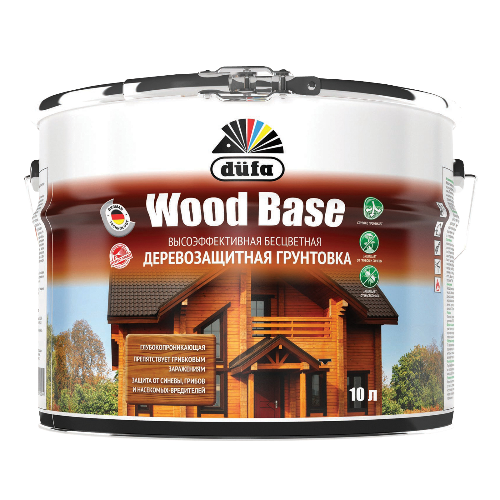 Грунт düfa WOOD BASE с биоцидом бесцветный