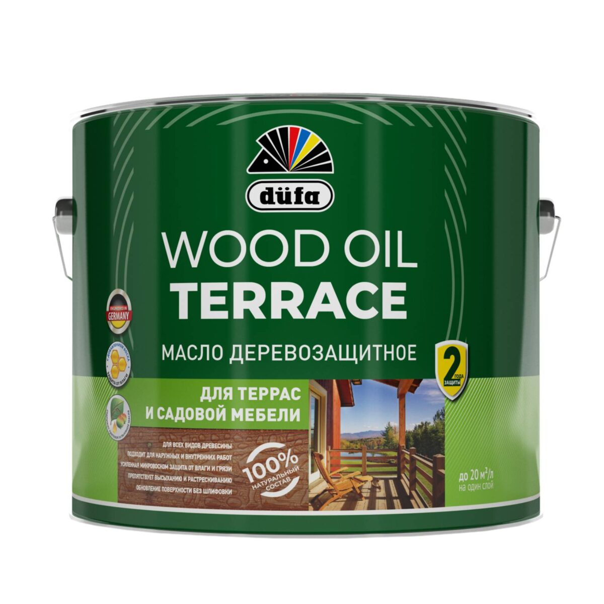 düfa WOOD OIL TERRACE масло деревозащитное для террас и садовой мебели