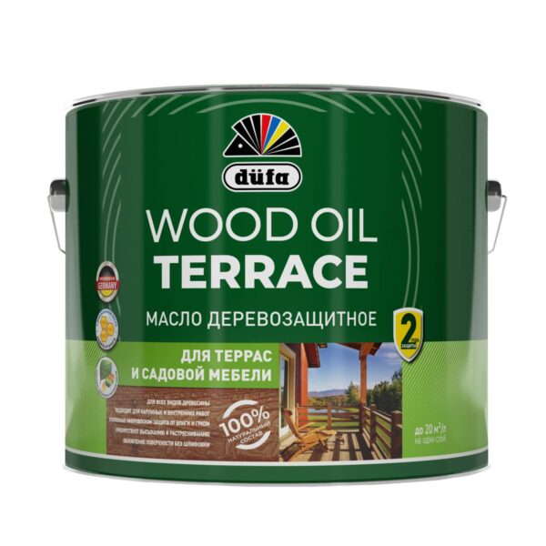 düfa WOOD OIL TERRACE масло деревозащитное для террас и садовой мебели