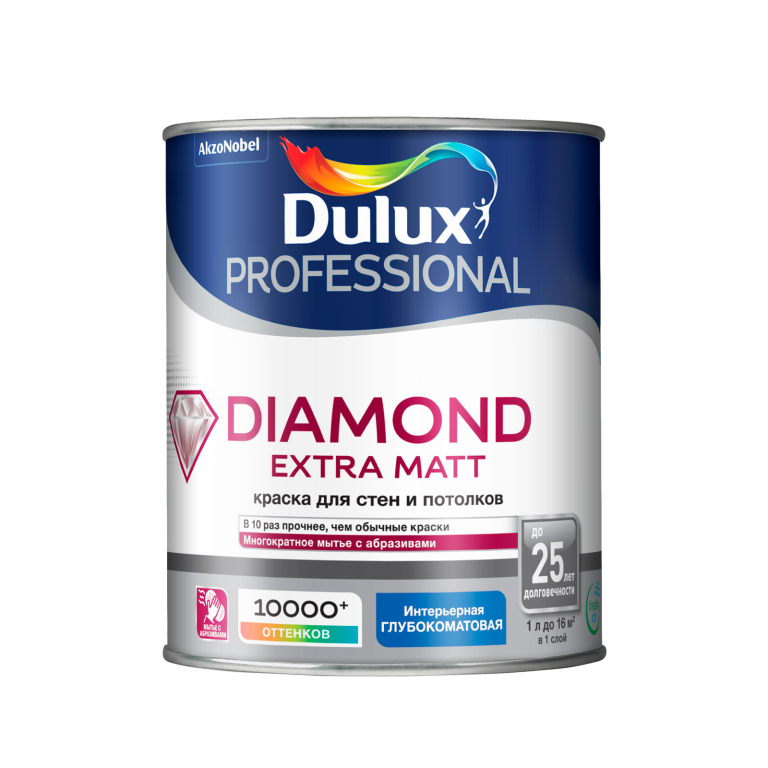 Краска в/д DULUX Professional DIAMOND EXTRA MATT