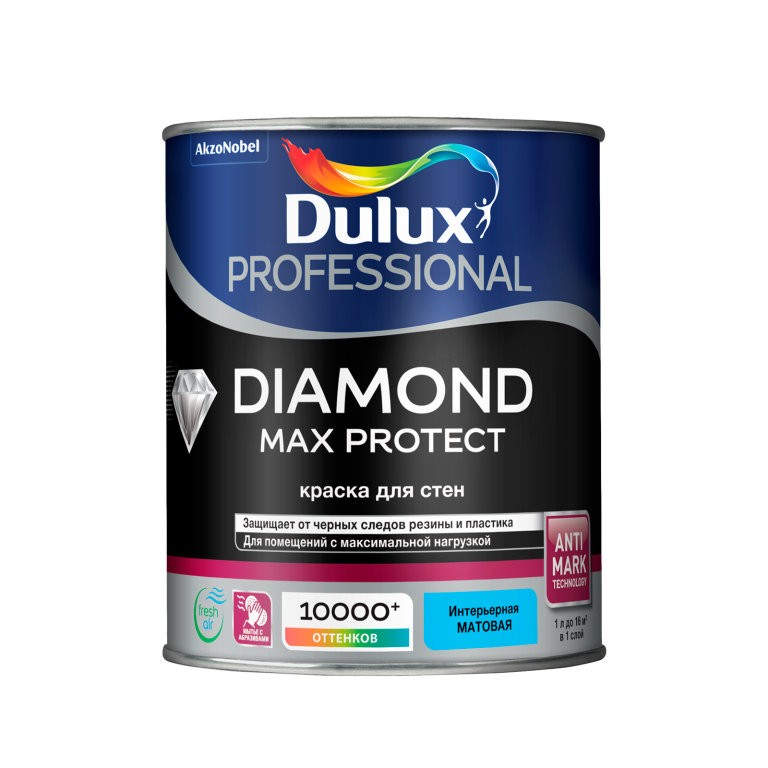 Краска DULUX Professional DIAMOND MAX PROTECT