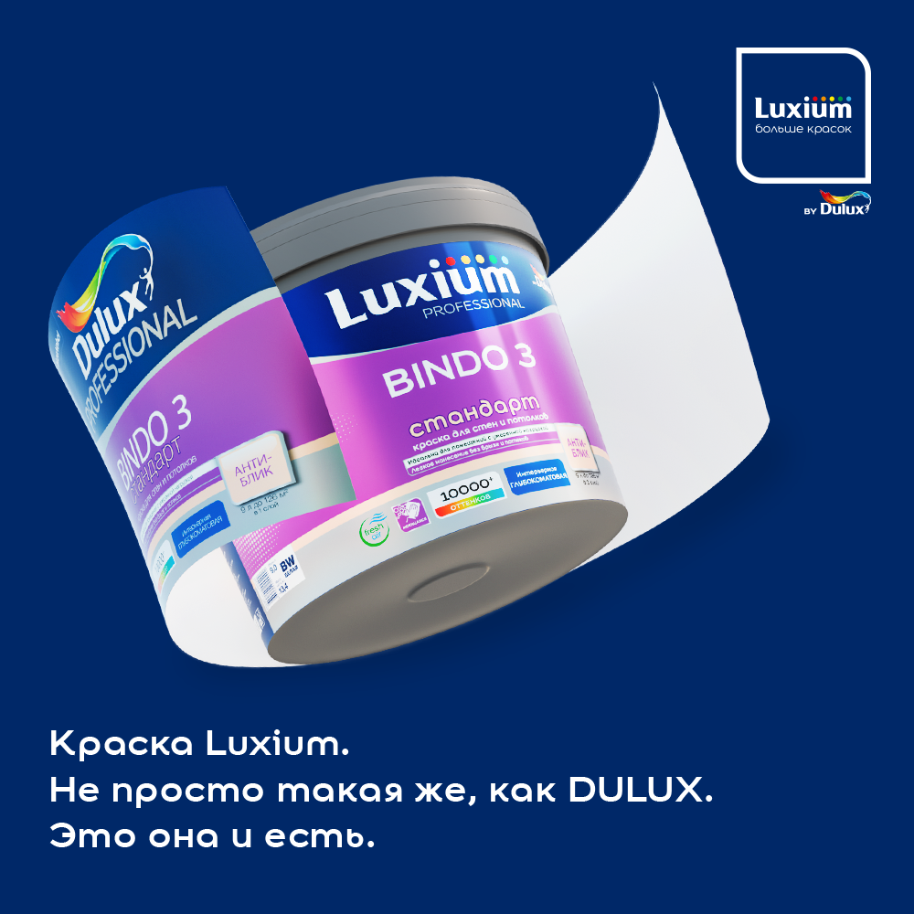 Краска LUXIUM Professional BINDO